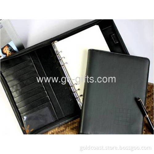New Fashion Pu Leather A5 Diary Organizers
